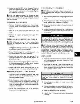 1999-2000 Arctic Cat Snowmobiles Factory Service Manual, Page 296