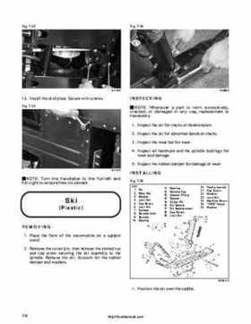 1999-2000 Arctic Cat Snowmobiles Factory Service Manual, Page 358
