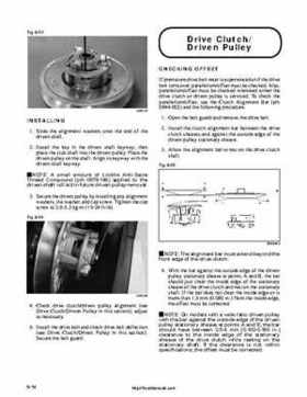 1999-2000 Arctic Cat Snowmobiles Factory Service Manual, Page 397