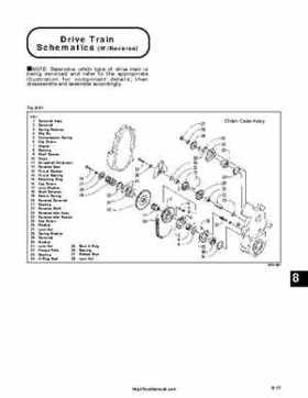 1999-2000 Arctic Cat Snowmobiles Factory Service Manual, Page 400