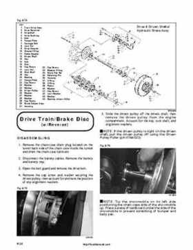 1999-2000 Arctic Cat Snowmobiles Factory Service Manual, Page 407
