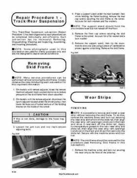 1999-2000 Arctic Cat Snowmobiles Factory Service Manual, Page 502