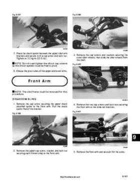 1999-2000 Arctic Cat Snowmobiles Factory Service Manual, Page 573