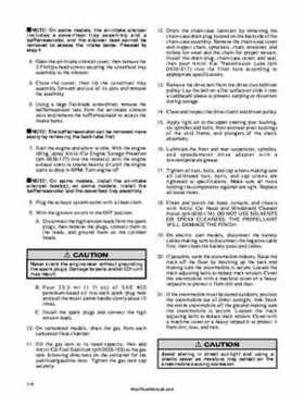 2000 Arctic Cat Snowmobiles Factory Service Manual, Page 6