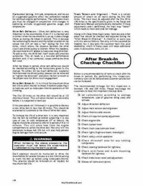 2000 Arctic Cat Snowmobiles Factory Service Manual, Page 8