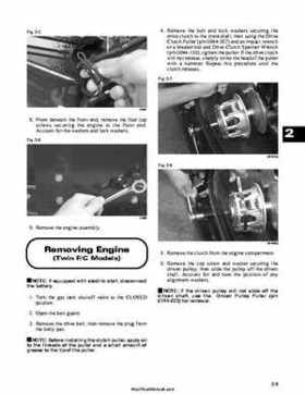 2000 Arctic Cat Snowmobiles Factory Service Manual, Page 15