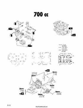 2000 Arctic Cat Snowmobiles Factory Service Manual, Page 122