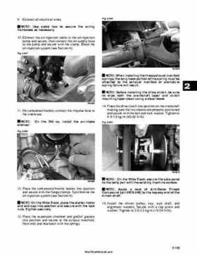 2000 Arctic Cat Snowmobiles Factory Service Manual, Page 133