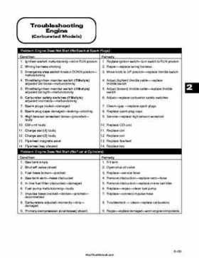 2000 Arctic Cat Snowmobiles Factory Service Manual, Page 137