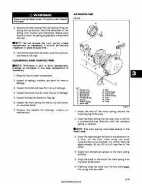 2000 Arctic Cat Snowmobiles Factory Service Manual, Page 175