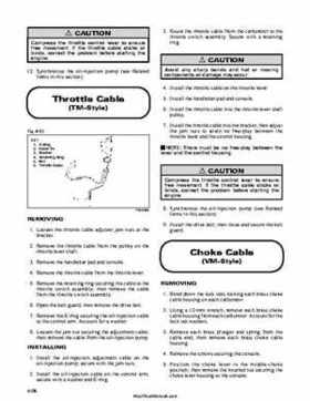 2000 Arctic Cat Snowmobiles Factory Service Manual, Page 202