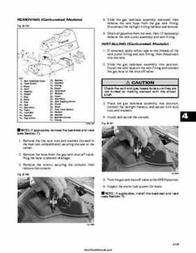 2000 Arctic Cat Snowmobiles Factory Service Manual, Page 249