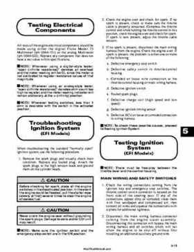 2000 Arctic Cat Snowmobiles Factory Service Manual, Page 262