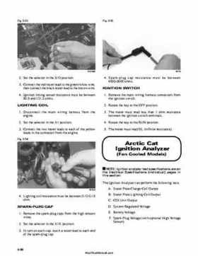2000 Arctic Cat Snowmobiles Factory Service Manual, Page 285