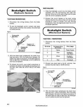 2000 Arctic Cat Snowmobiles Factory Service Manual, Page 322