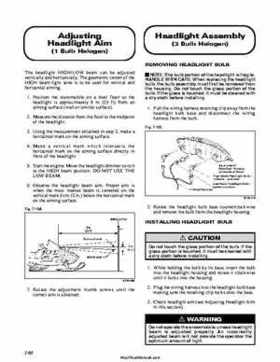 2000 Arctic Cat Snowmobiles Factory Service Manual, Page 384