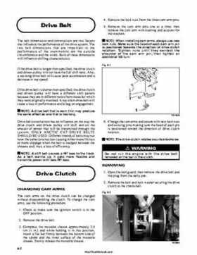 2000 Arctic Cat Snowmobiles Factory Service Manual, Page 387
