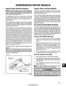 2000 Arctic Cat Snowmobiles Factory Service Manual, Page 473