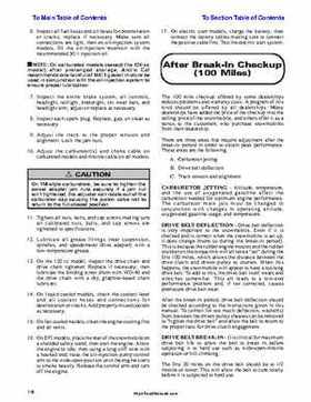 2001 Arctic Cat Snowmobiles Factory Service Manual, Page 7