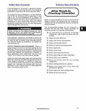 2001 Arctic Cat Snowmobiles Factory Service Manual, Page 8