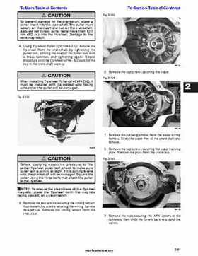 2001 Arctic Cat Snowmobiles Factory Service Manual, Page 43