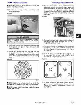 2001 Arctic Cat Snowmobiles Factory Service Manual, Page 85