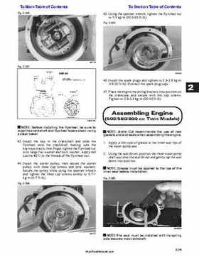 2001 Arctic Cat Snowmobiles Factory Service Manual, Page 93