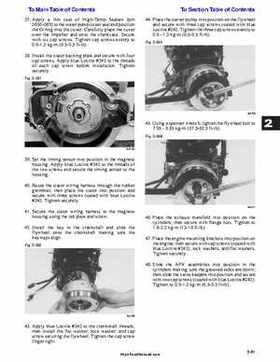 2001 Arctic Cat Snowmobiles Factory Service Manual, Page 105