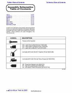 2001 Arctic Cat Snowmobiles Factory Service Manual, Page 120