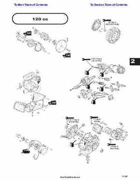 2001 Arctic Cat Snowmobiles Factory Service Manual, Page 121