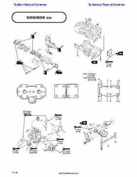 2001 Arctic Cat Snowmobiles Factory Service Manual, Page 124