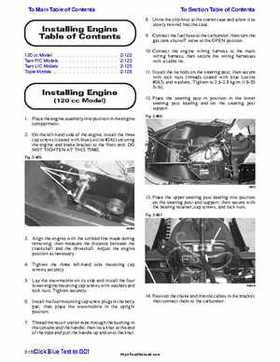 2001 Arctic Cat Snowmobiles Factory Service Manual, Page 136