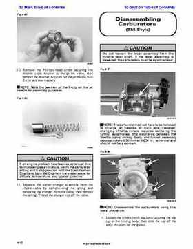 2001 Arctic Cat Snowmobiles Factory Service Manual, Page 210