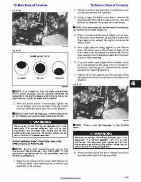 2001 Arctic Cat Snowmobiles Factory Service Manual, Page 225