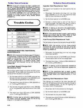 2001 Arctic Cat Snowmobiles Factory Service Manual, Page 246