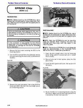 2001 Arctic Cat Snowmobiles Factory Service Manual, Page 248