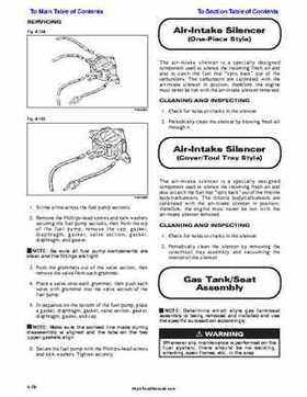 2001 Arctic Cat Snowmobiles Factory Service Manual, Page 276