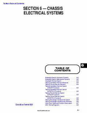 2001 Arctic Cat Snowmobiles Factory Service Manual, Page 281