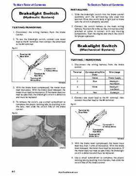 2001 Arctic Cat Snowmobiles Factory Service Manual, Page 282