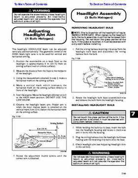 2001 Arctic Cat Snowmobiles Factory Service Manual, Page 368