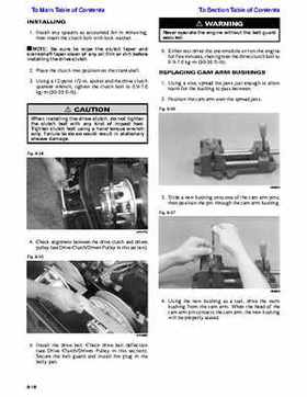 2001 Arctic Cat Snowmobiles Factory Service Manual, Page 381