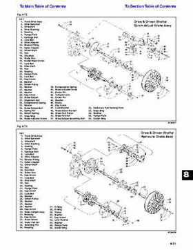 2001 Arctic Cat Snowmobiles Factory Service Manual, Page 392