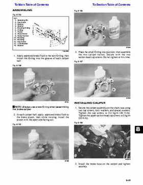 2001 Arctic Cat Snowmobiles Factory Service Manual, Page 420