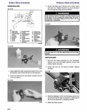 2001 Arctic Cat Snowmobiles Factory Service Manual, Page 423