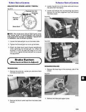 2001 Arctic Cat Snowmobiles Factory Service Manual, Page 426