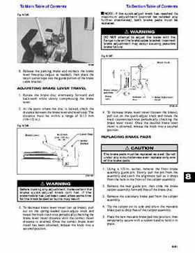 2001 Arctic Cat Snowmobiles Factory Service Manual, Page 432