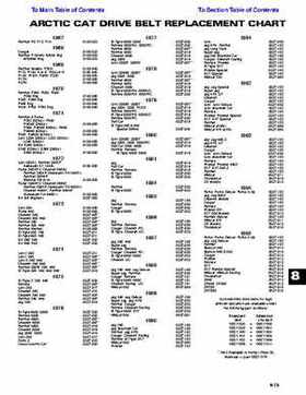 2001 Arctic Cat Snowmobiles Factory Service Manual, Page 446