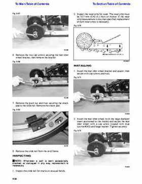2001 Arctic Cat Snowmobiles Factory Service Manual, Page 489