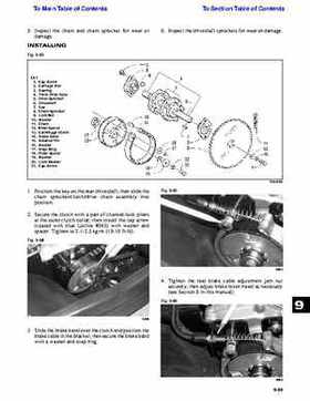 2001 Arctic Cat Snowmobiles Factory Service Manual, Page 492