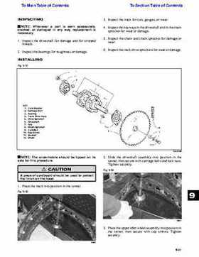 2001 Arctic Cat Snowmobiles Factory Service Manual, Page 494